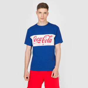Tommy Hilfiger pánské modré tričko Coca Cola
